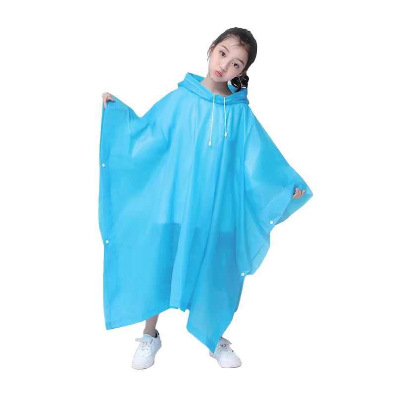 EVA-poncho cartoonregenjas voor kinderen