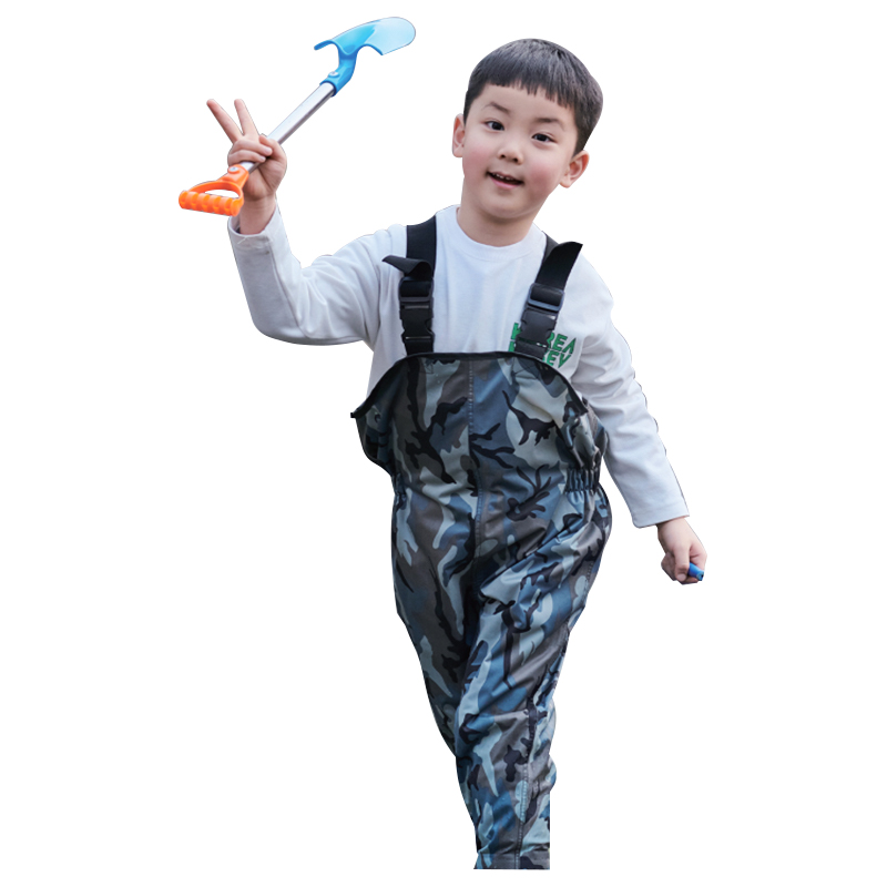 420D Nylon kinderborstwaders
